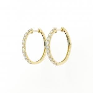 【新品】K18YG ダイヤモンド ピアス 1.00CT