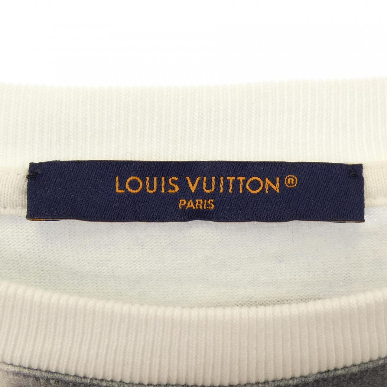 ルイヴィトン LOUIS VUITTON プリンテッドシボリタイダイTシャツ HOY89WNPL Tシャツ