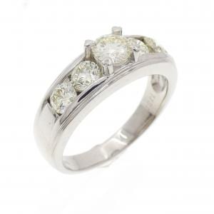 K18WG ダイヤモンド リング 1.151CT