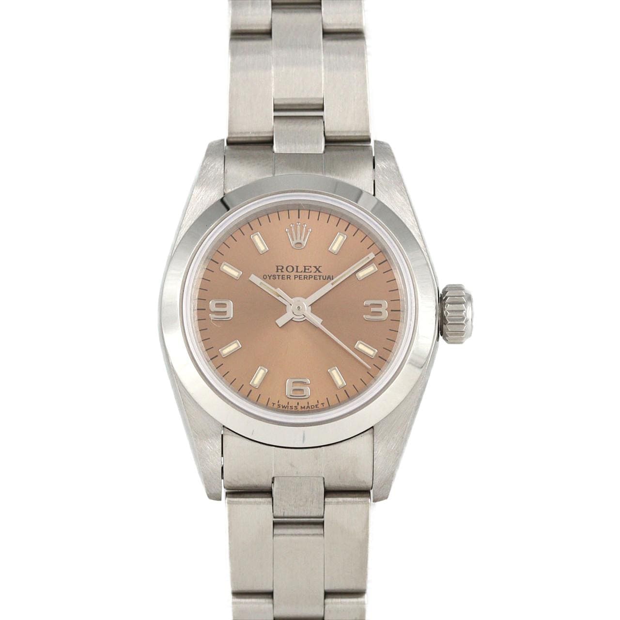 ロレックス オイスターパーペチュアル 67180 SS 自動巻 T番