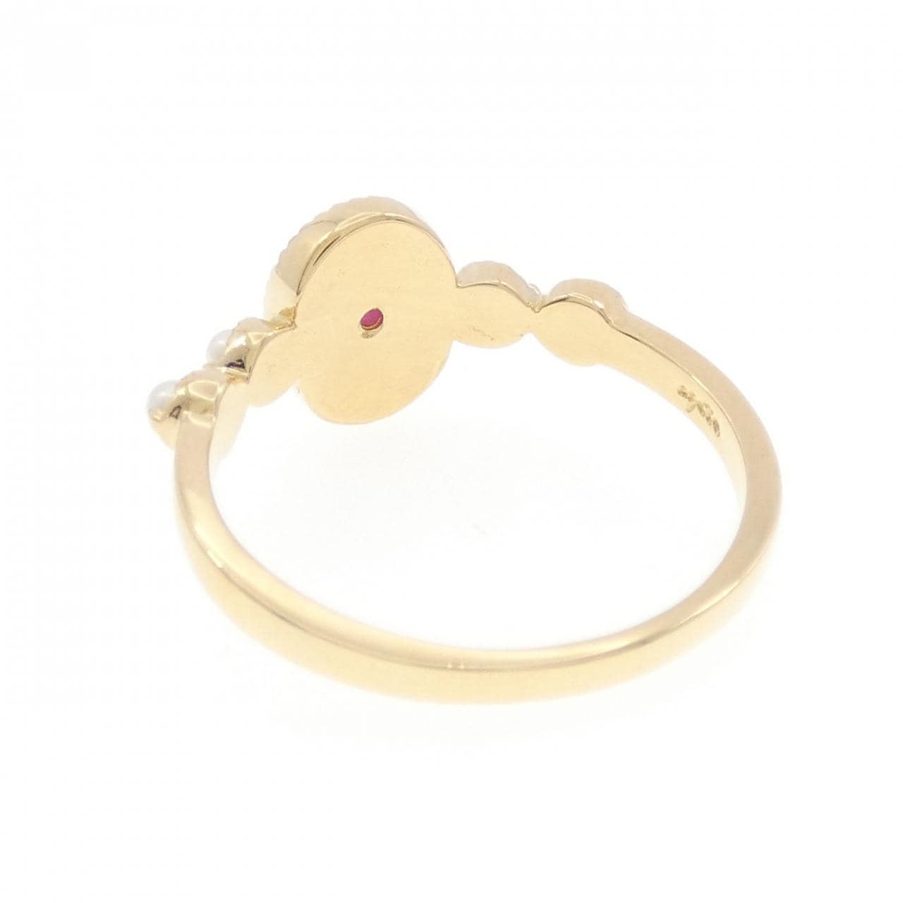 アガット ルビー リング