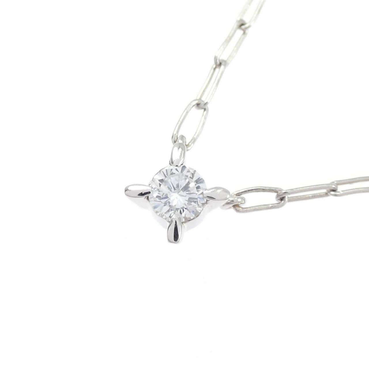 PT850 ダイヤモンド ネックレス 0.15CT