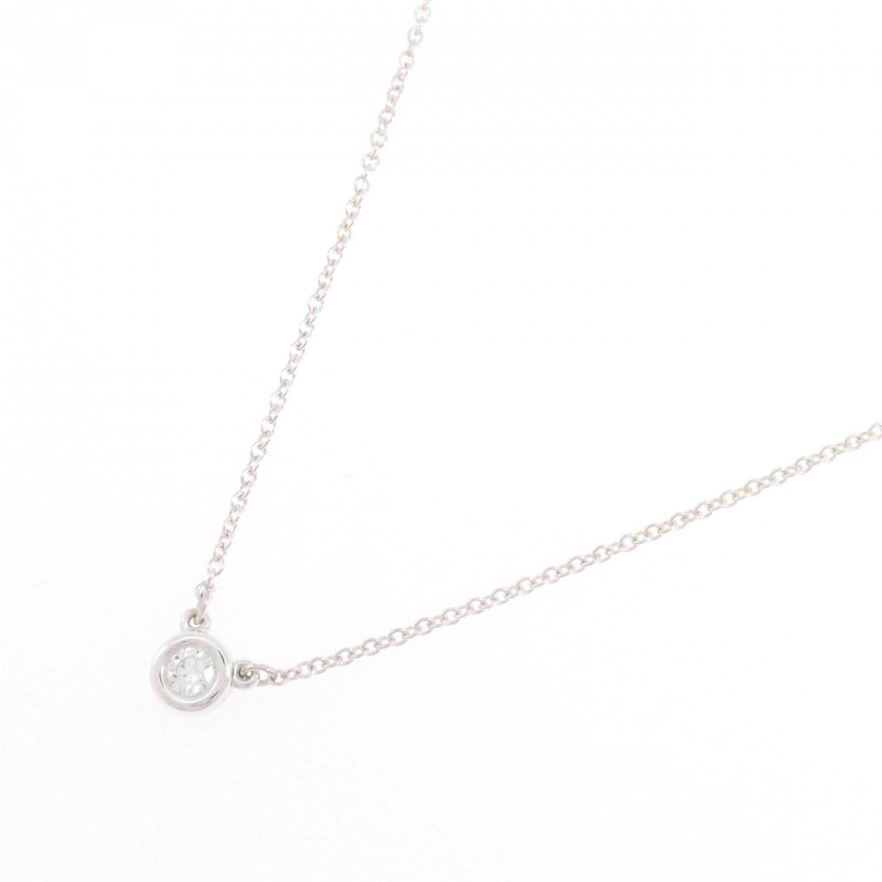 ティファニー バイザヤード ネックレス 0.10CT