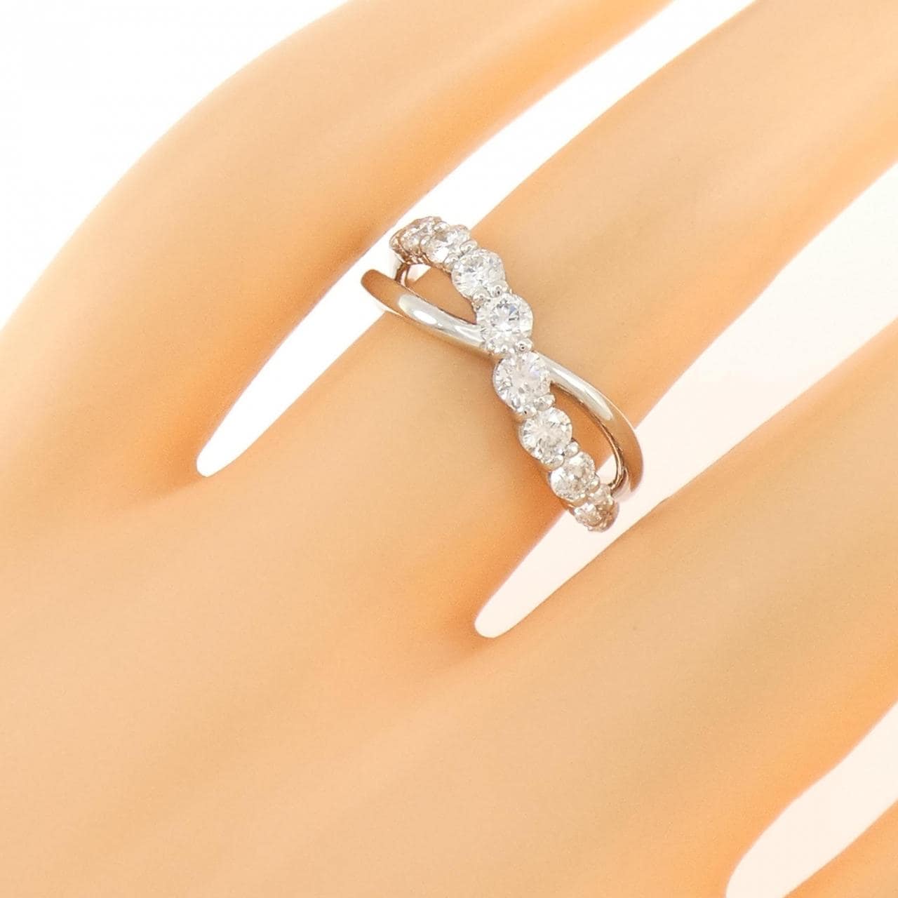 ポンテヴェキオ ダイヤモンド リング 0.70CT