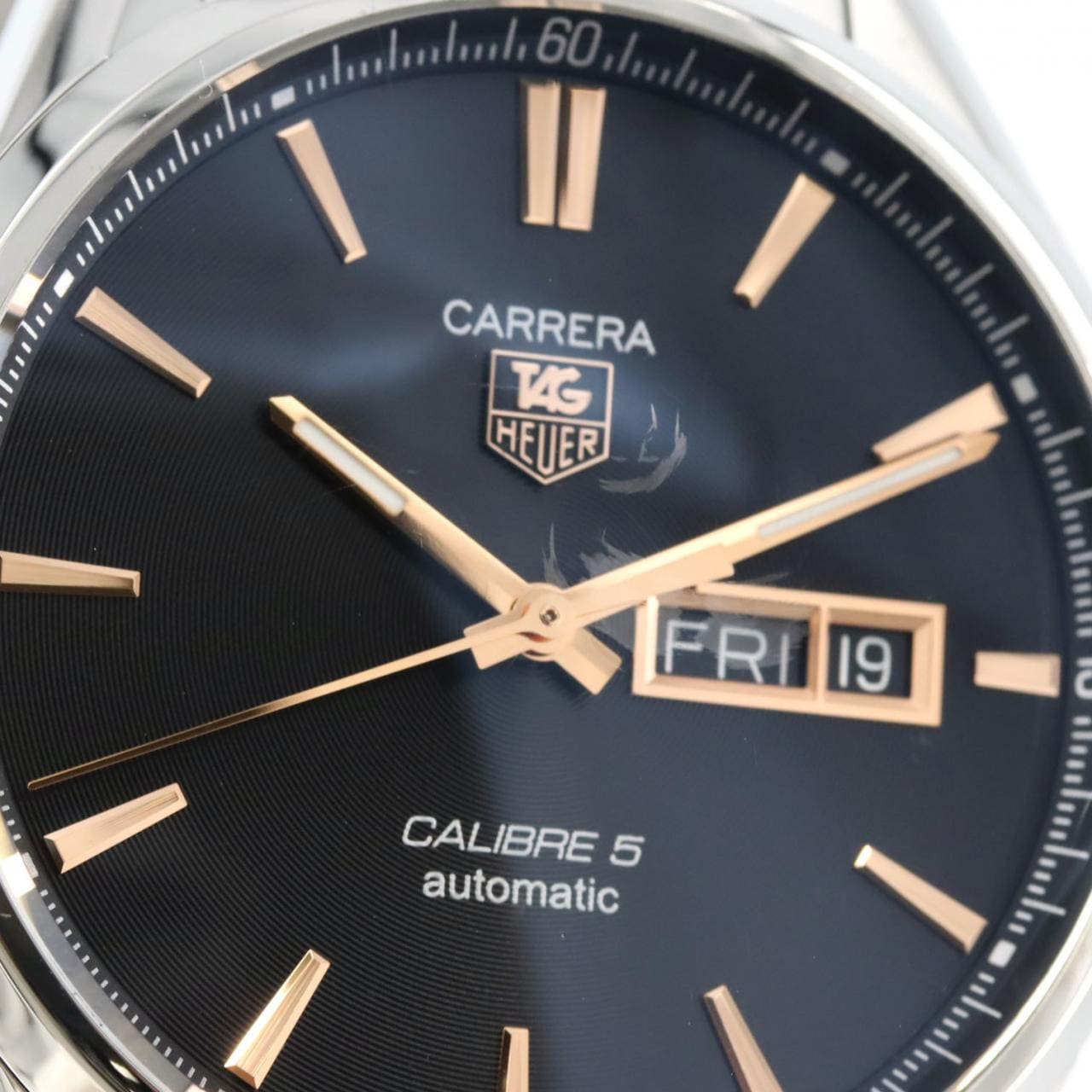 タグ･ホイヤー カレラデイデイト･キャリバー5 WAR201C.BA0723 SS 自動巻