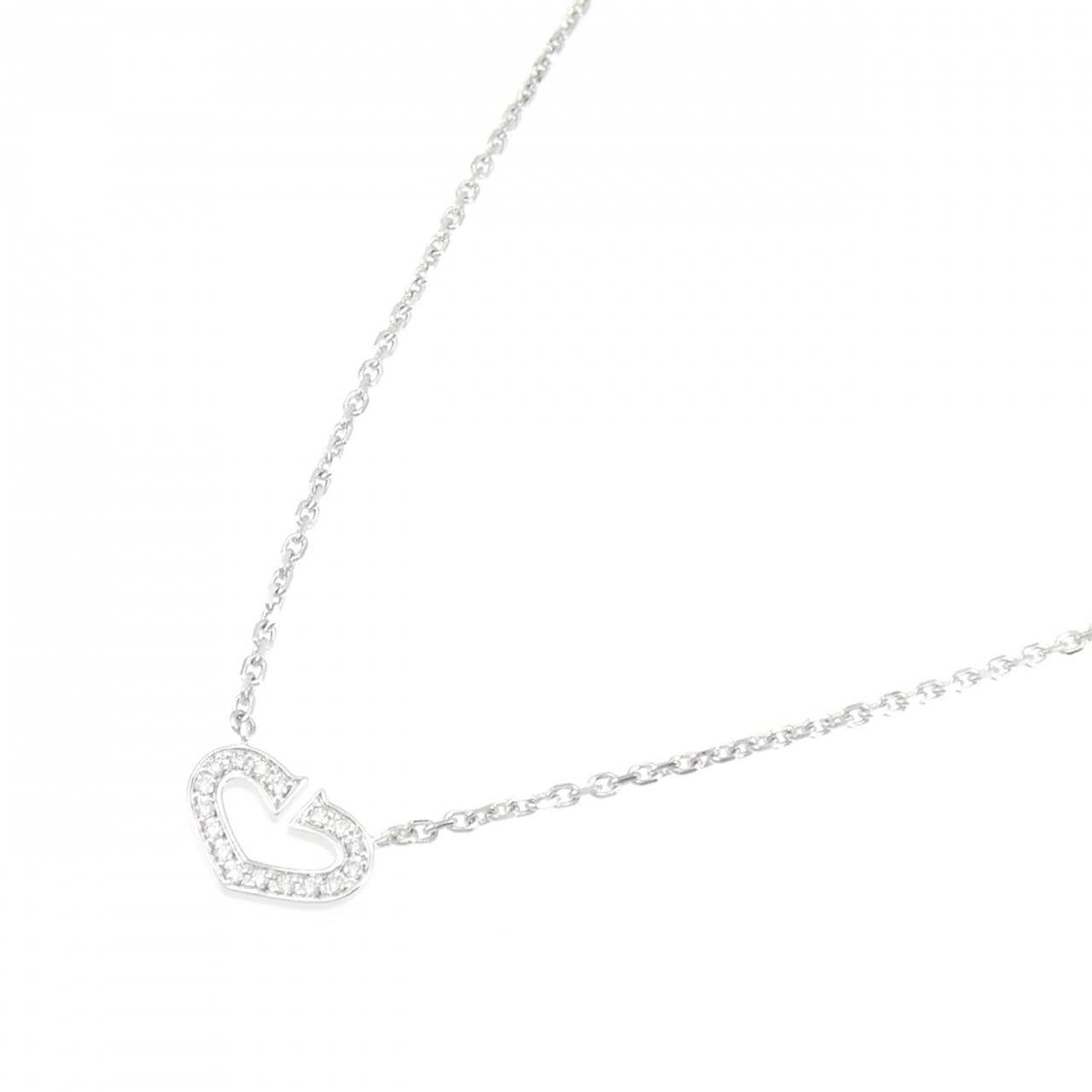 Cartier C heart necklace