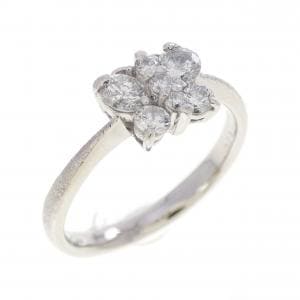 PT900 バタフライ ダイヤモンド リング 0.50CT