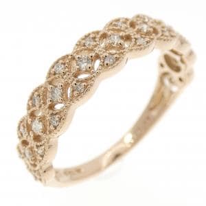 K18PG ダイヤモンド リング 0.17CT