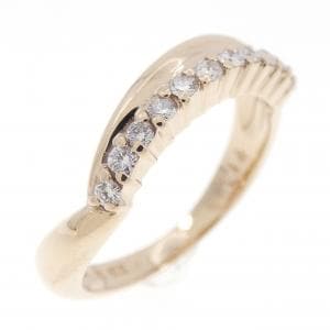 K18PG ピンクダイヤモンド リング 0.14CT
