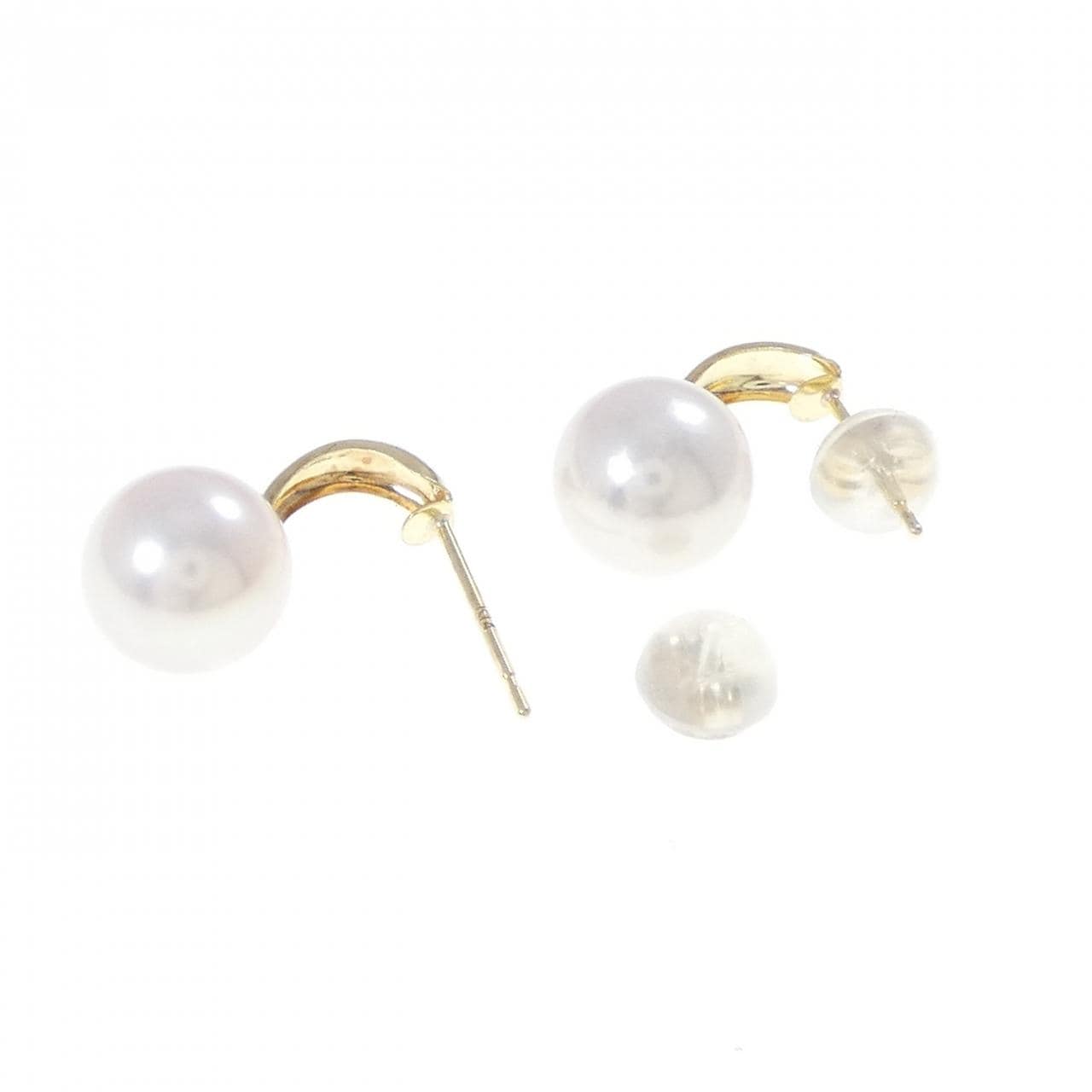 K14YG アコヤパール ピアス 7.7mm