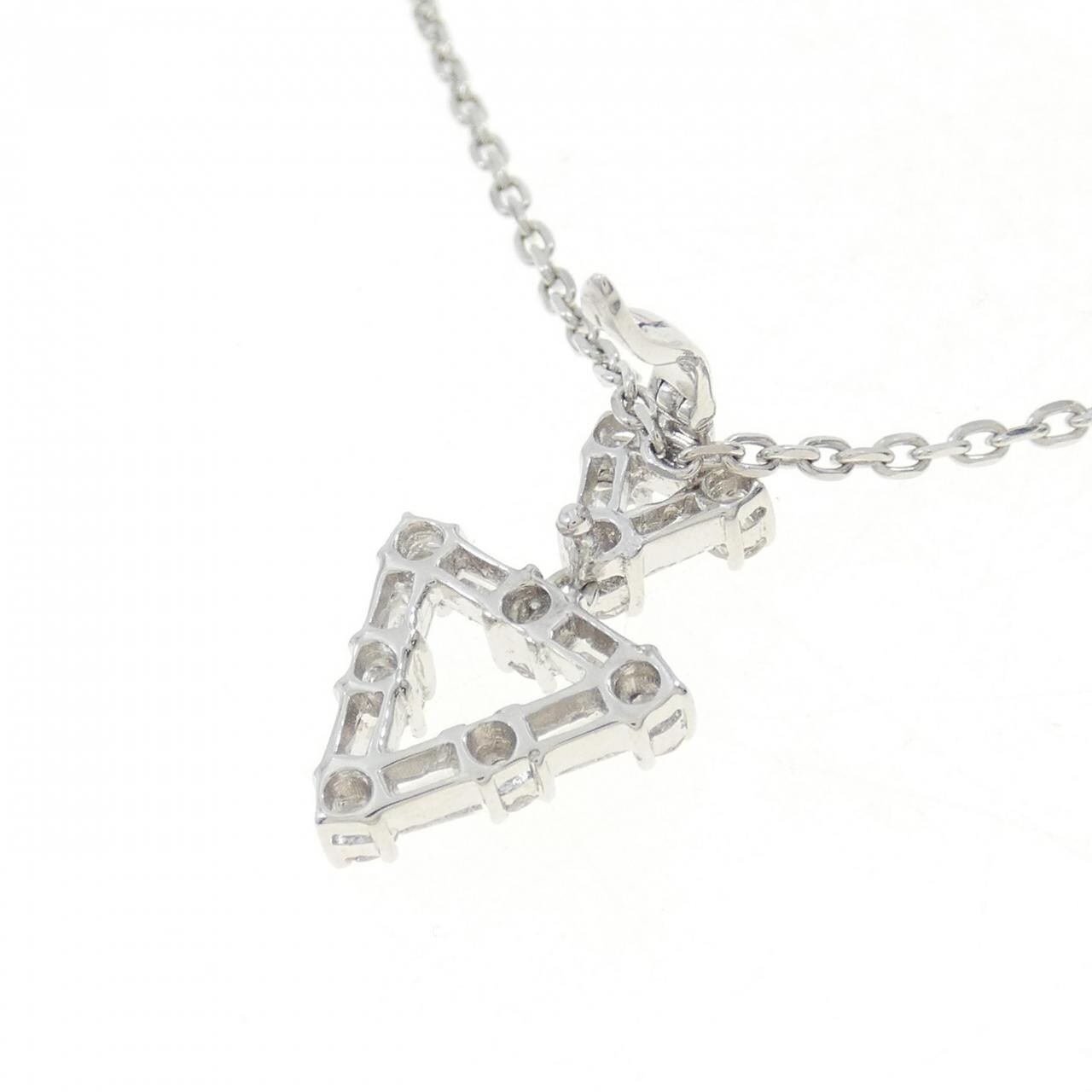 K18WG ダイヤモンド ネックレス 0.71CT