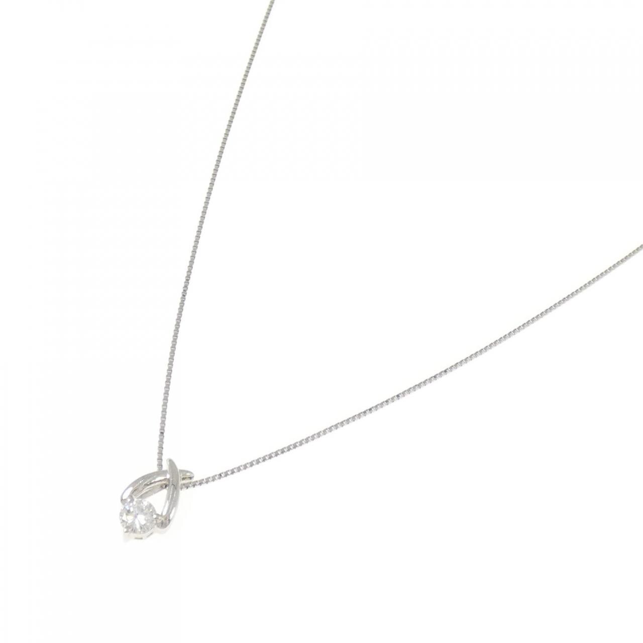 PT900/PT850 ダイヤモンド ネックレス 0.22CT