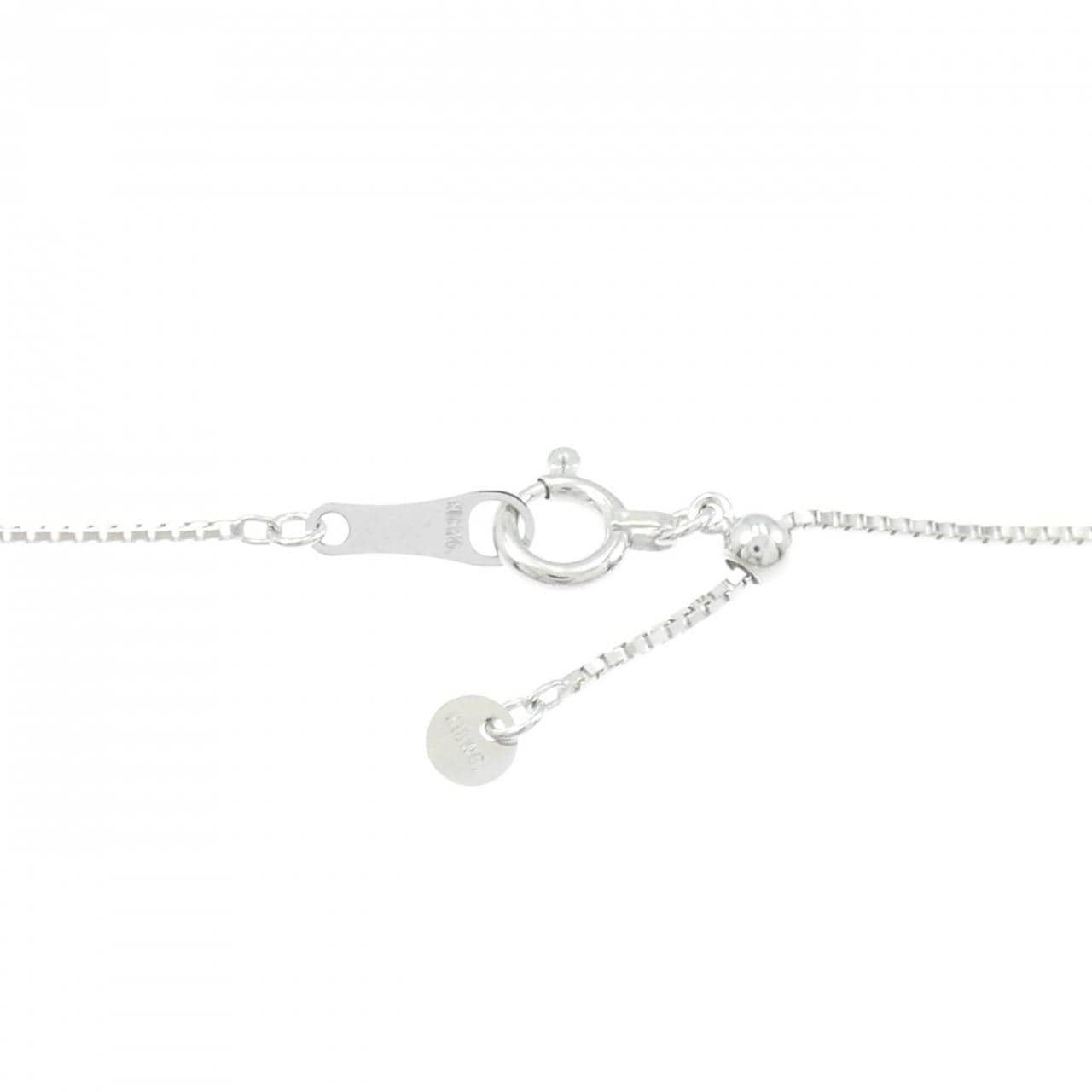 K18WG ダイヤモンド ネックレス 0.30CT