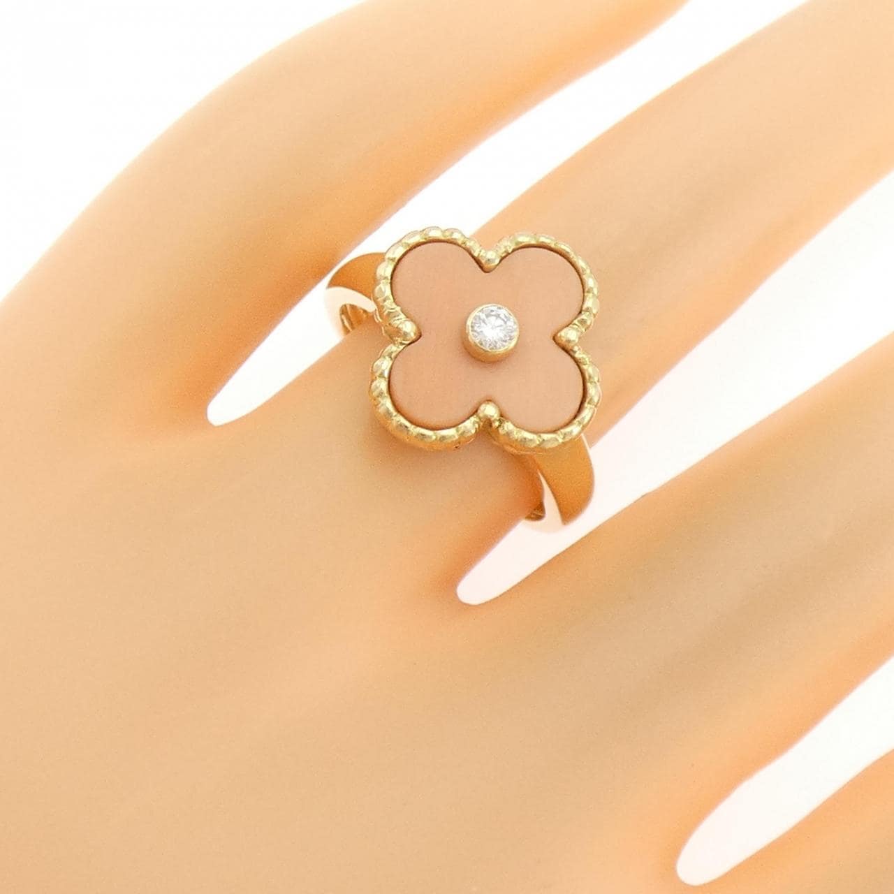 ヴァンクリーフ&アーペル ヴィンテージアルハンブラ リング