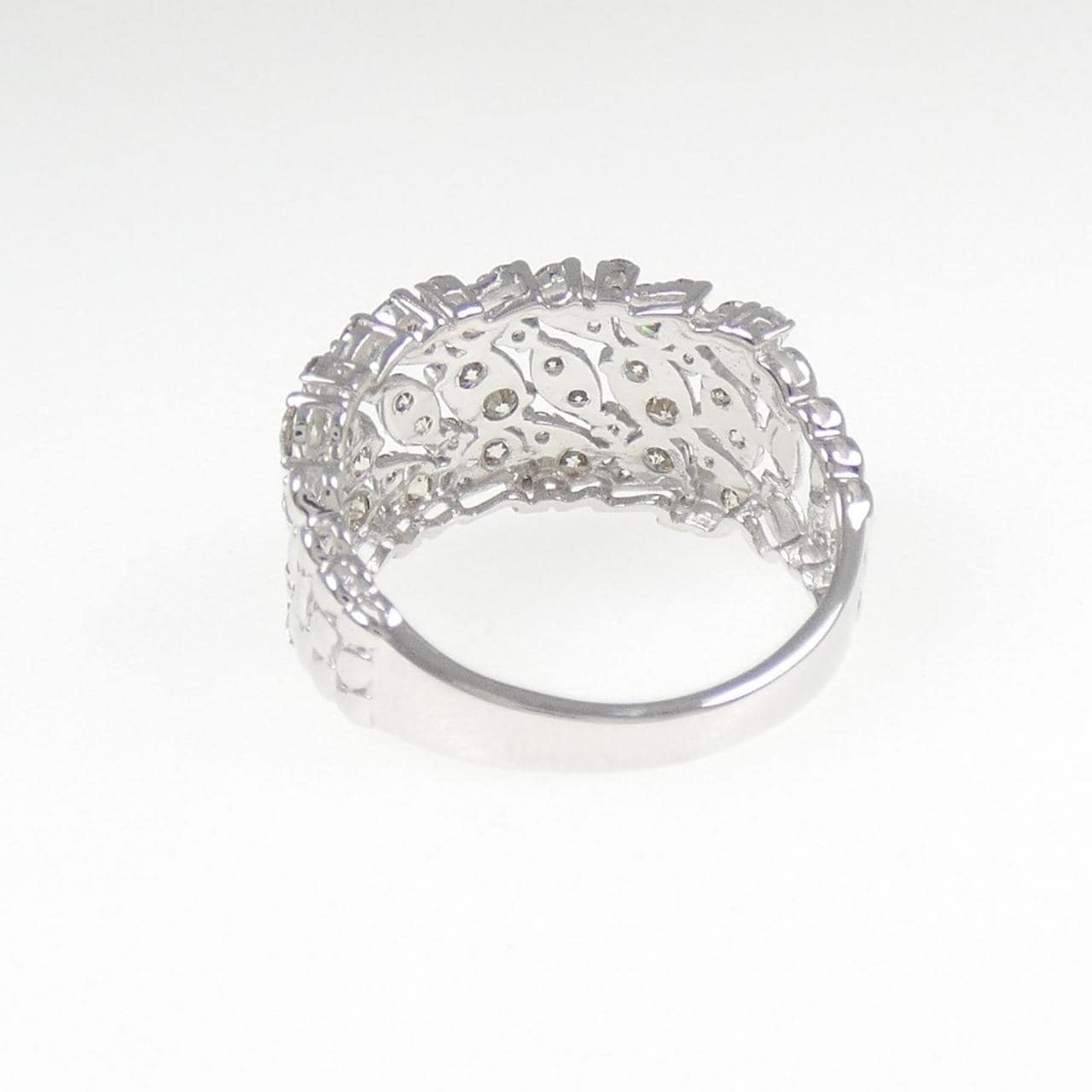 K18WG ダイヤモンド リング 1.00CT