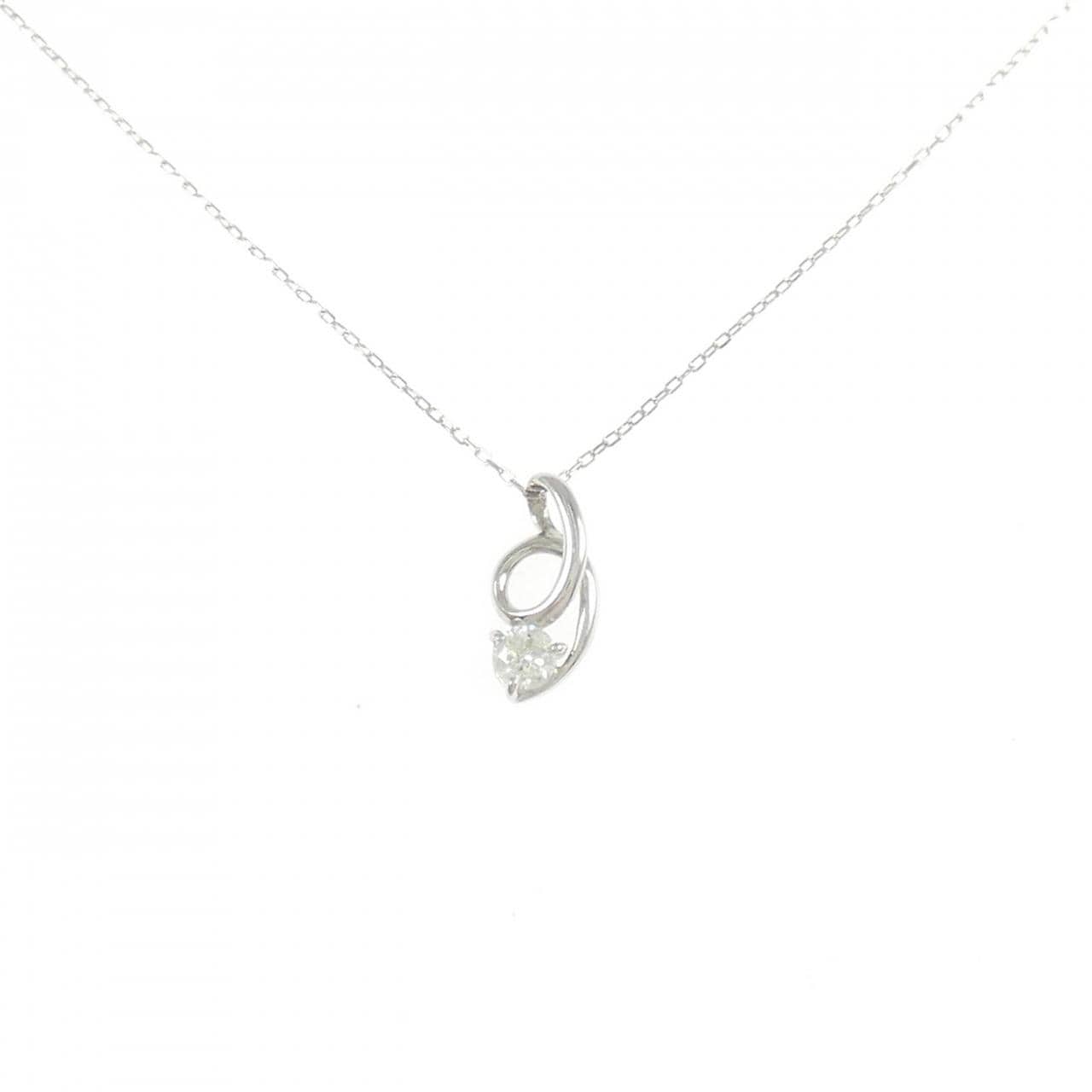 PT900/PT850 ダイヤモンド ネックレス 0.10CT