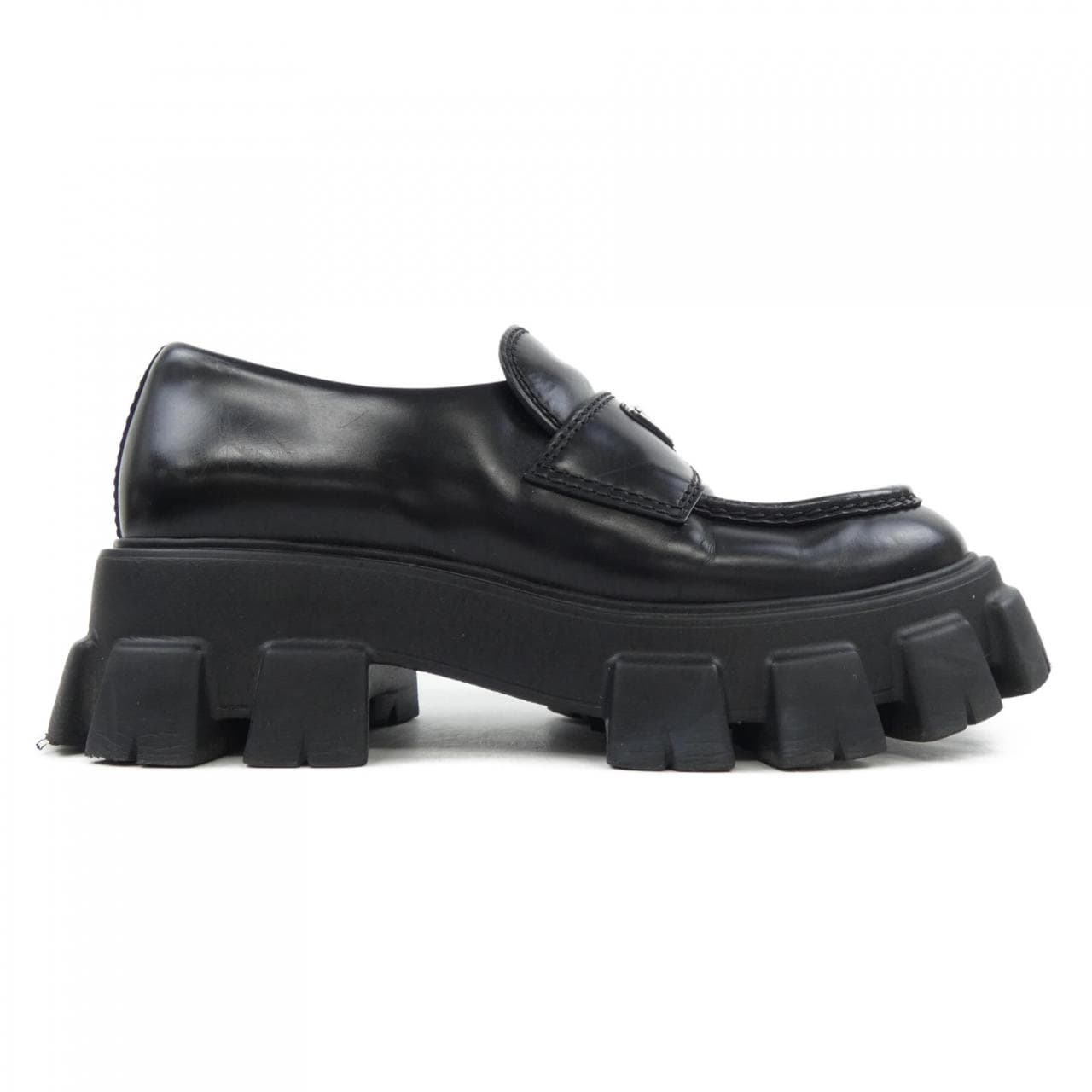 プラダ PRADA モノリスブラッシュドレザーローファー 2DE129 シューズ