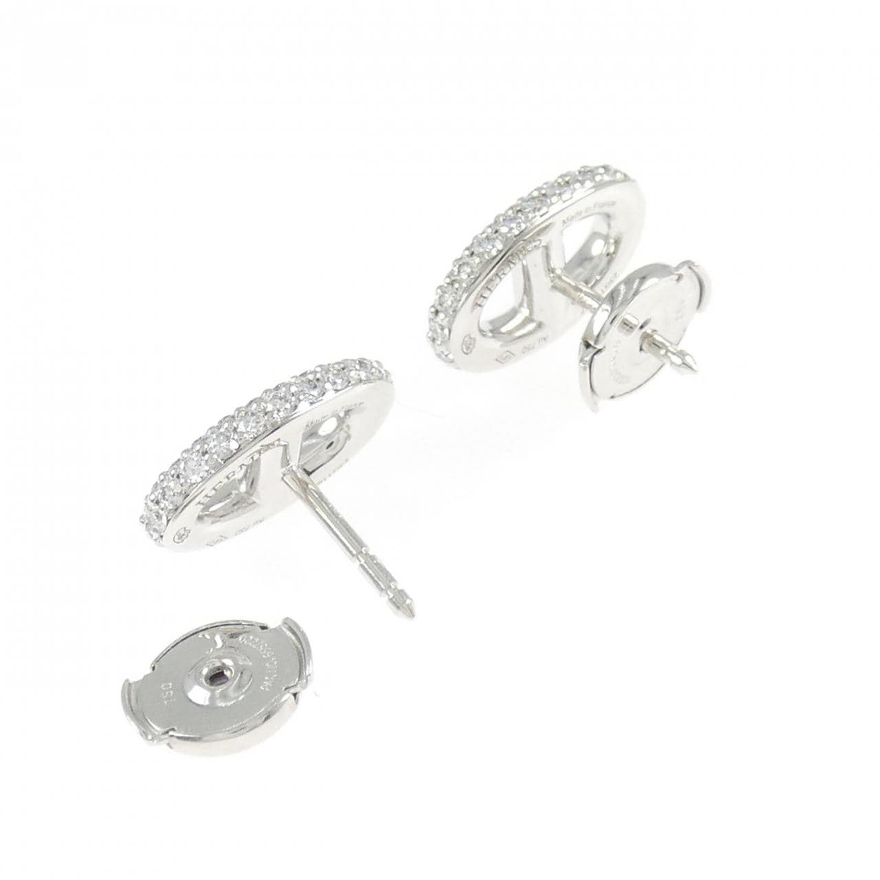 エルメス シェーヌダンクル ニューファランドール ピアス