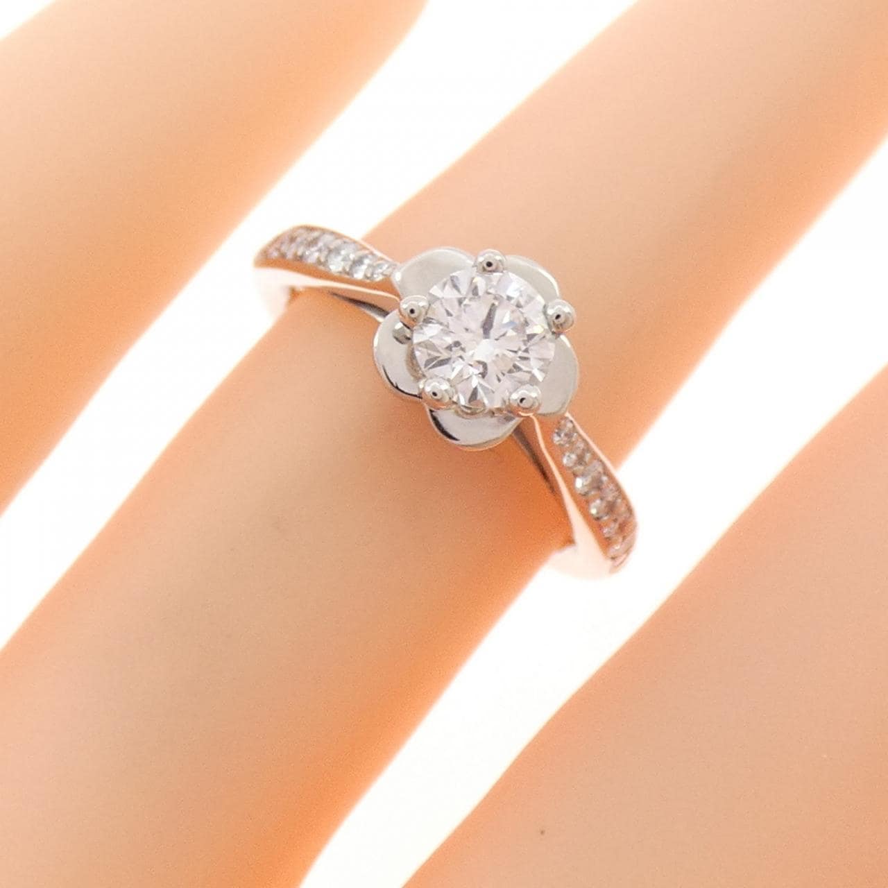 シャネル カメリア リング