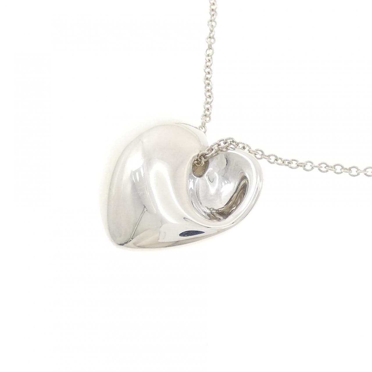 ティファニー フォールドハート ネックレス