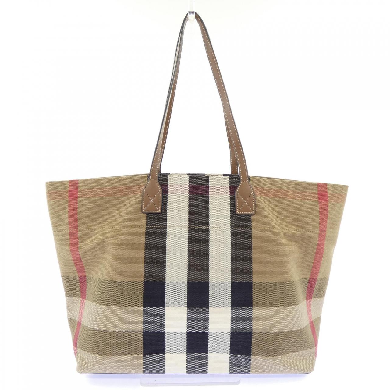 バーバリー BURBERRY CHECK CANVAS SHOULDER 80840471 BAG