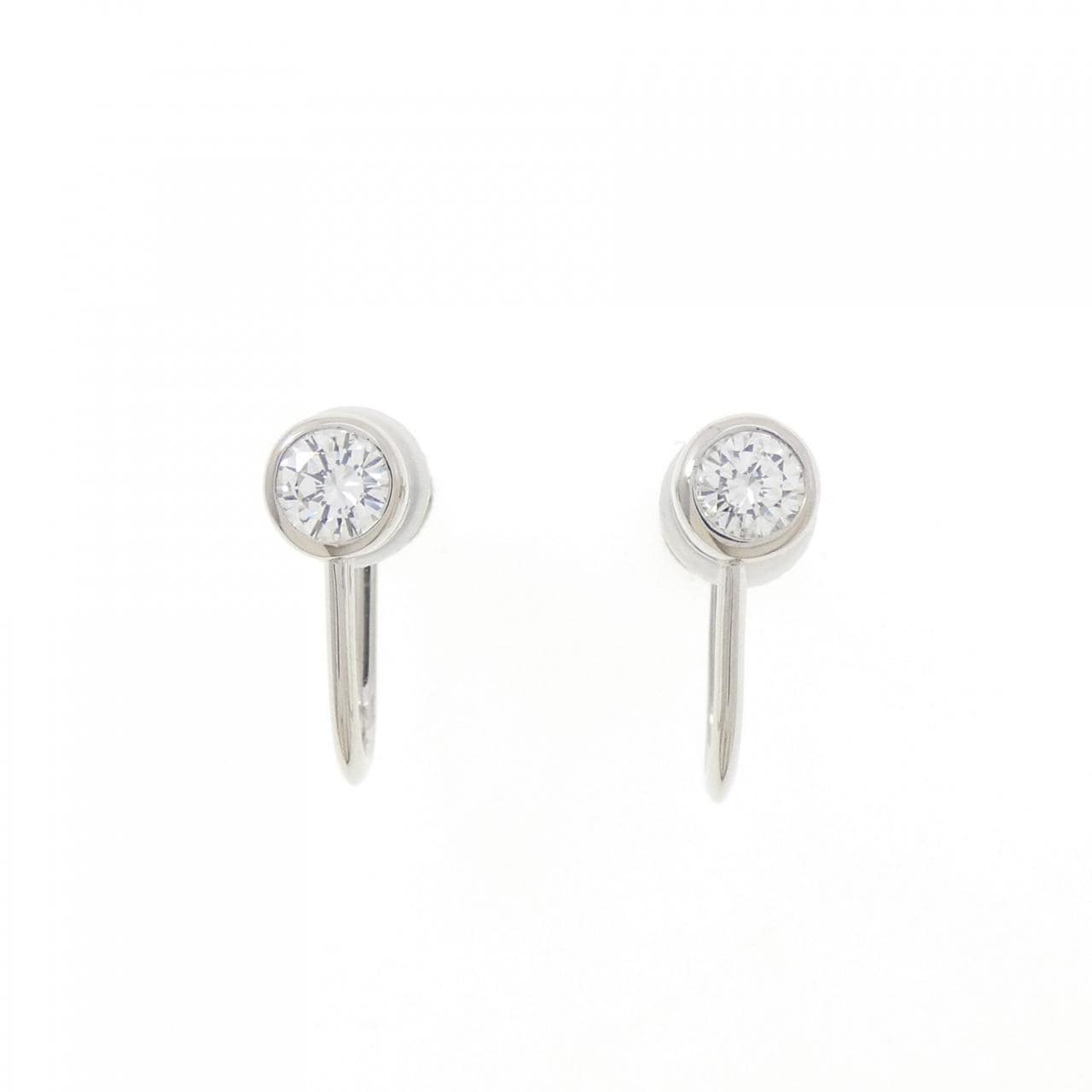 ミキモト ダイヤモンド イヤリング 0.42CT