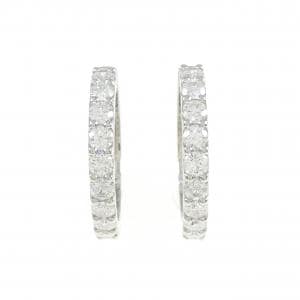 【新品】PT900 ダイヤモンド ピアス 1.025CT 1.023CT E-F VS1-VS2 VG-GOOD