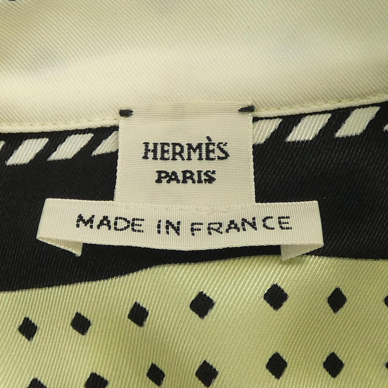 エルメス HERMES HARNAIS DE COUR 2H0522DU ツイルレーヌ ワンピース