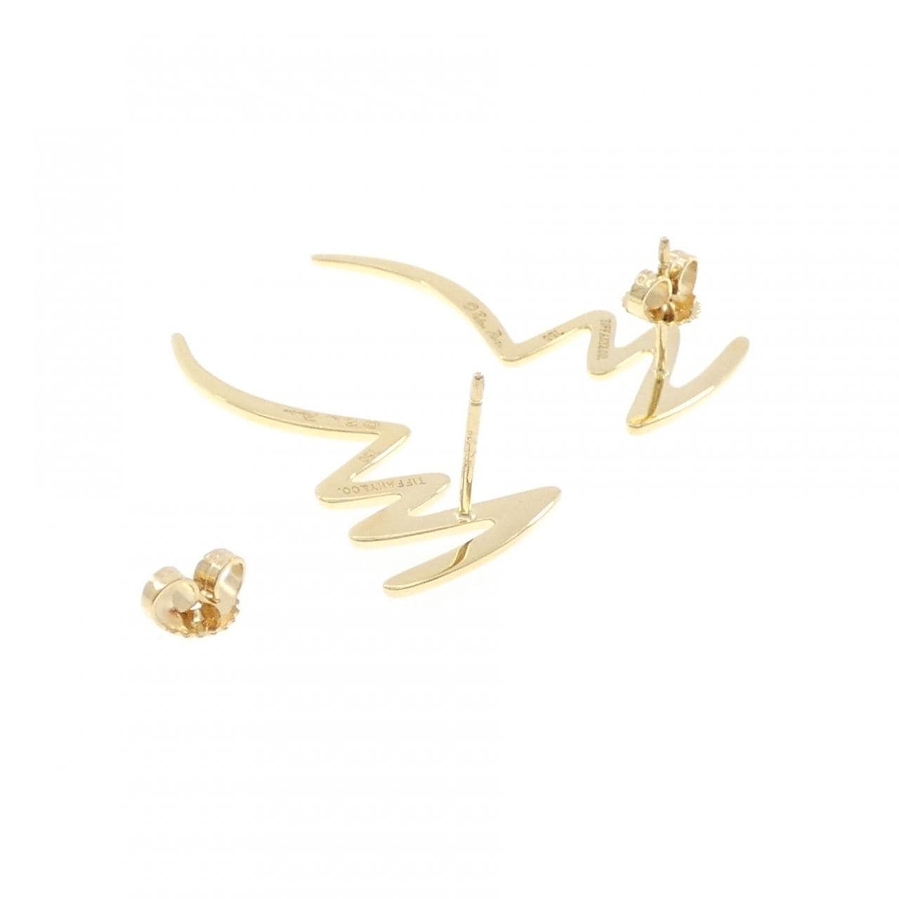 【ヴィンテージ】ティファニー スクリプル ピアス