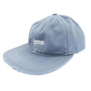 シュプリーム SUPREME DISTRESSED SCRIPT 6- キャップ