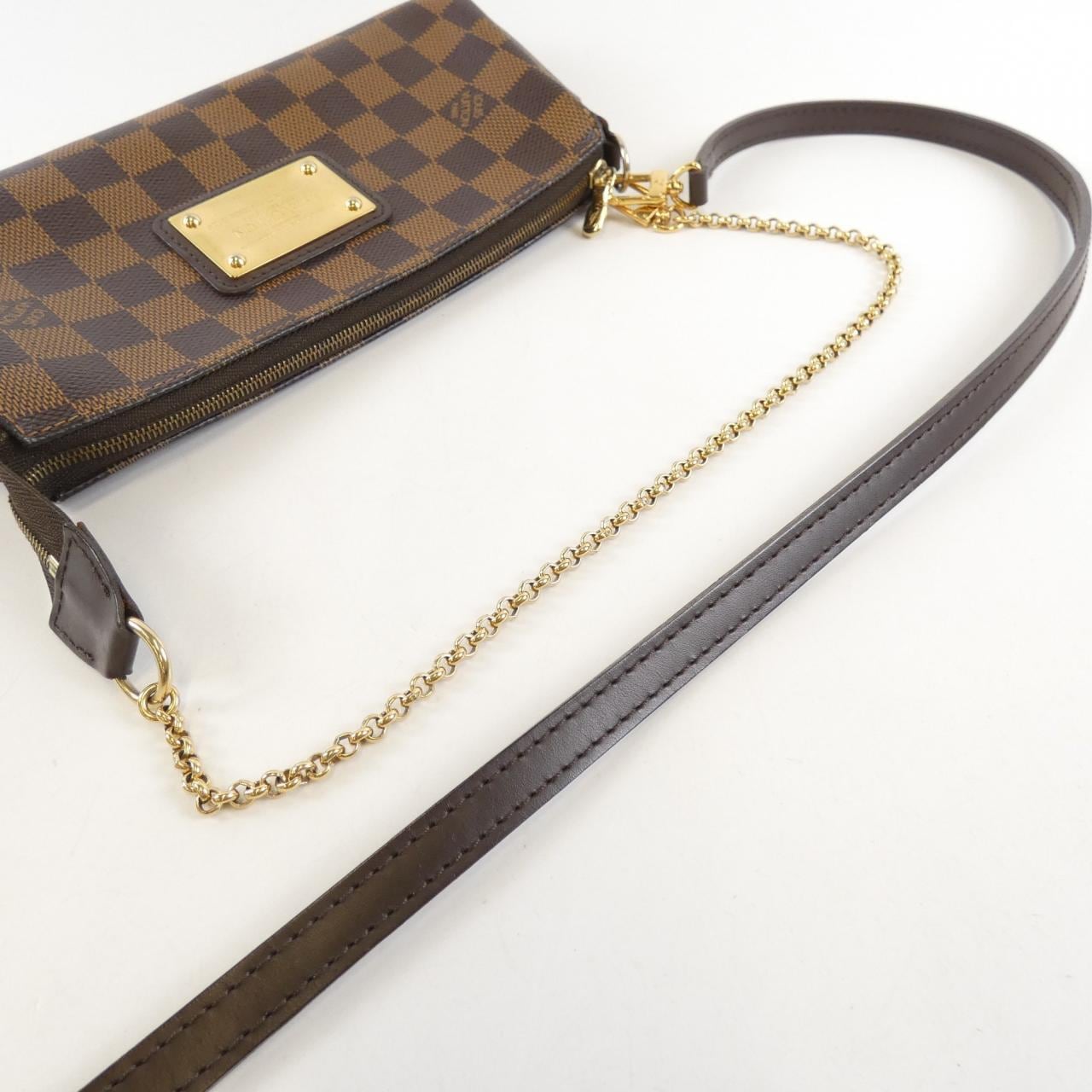 ルイヴィトン ダミエ エヴァ N55213 ショルダーバッグ