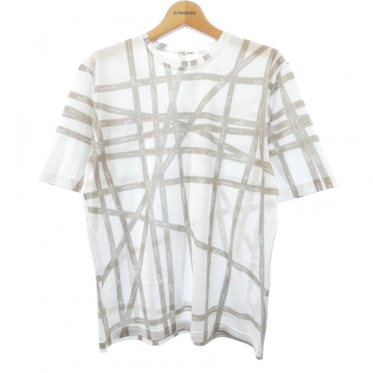 【ヴィンテージ】エルメス HERMES ボリュデュック Tシャツ