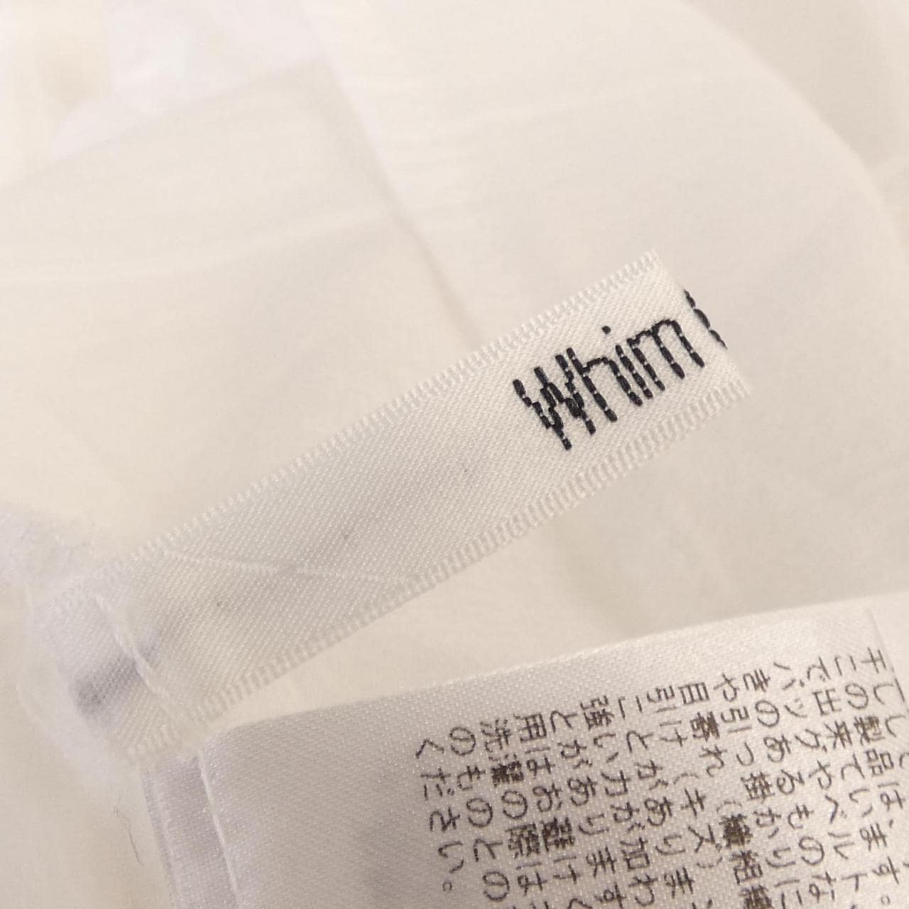 ウィムガゼット WHIM GAZETTE シャツ