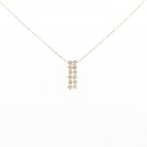 K18YG ダイヤモンド ネックレス 0.20CT
