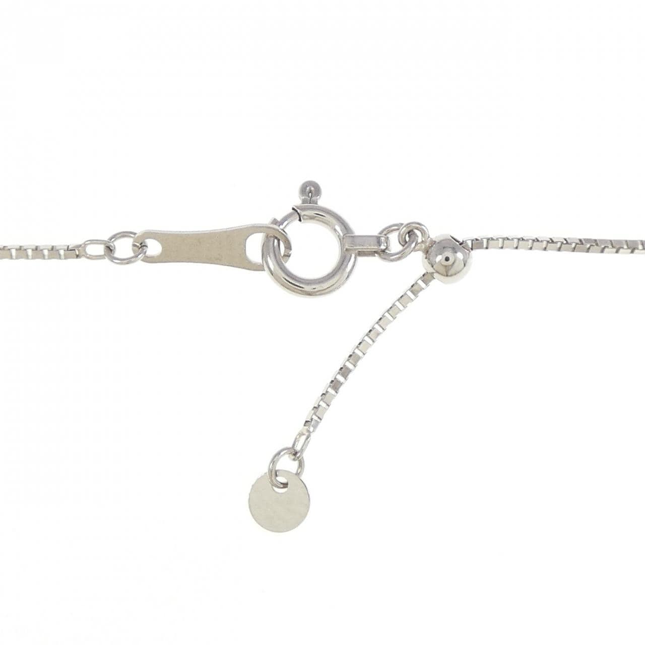 PT/PT850 ダイヤモンド ネックレス 0.531CT F VS2 VG