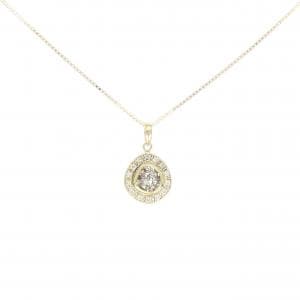 K10YG/K18YG ダイヤモンド ネックレス 0.20CT