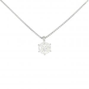 【新品】PT900/PT850 ダイヤモンド ネックレス 0.450CT F SI1 VG