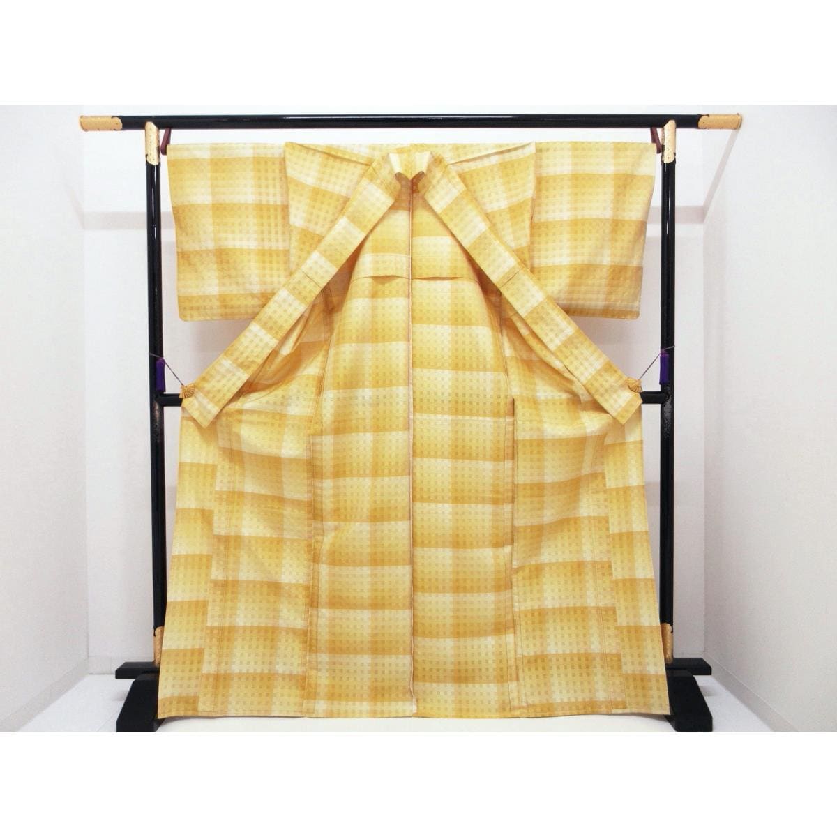 単衣　和宇慶むつみ　花倉織【首里織】