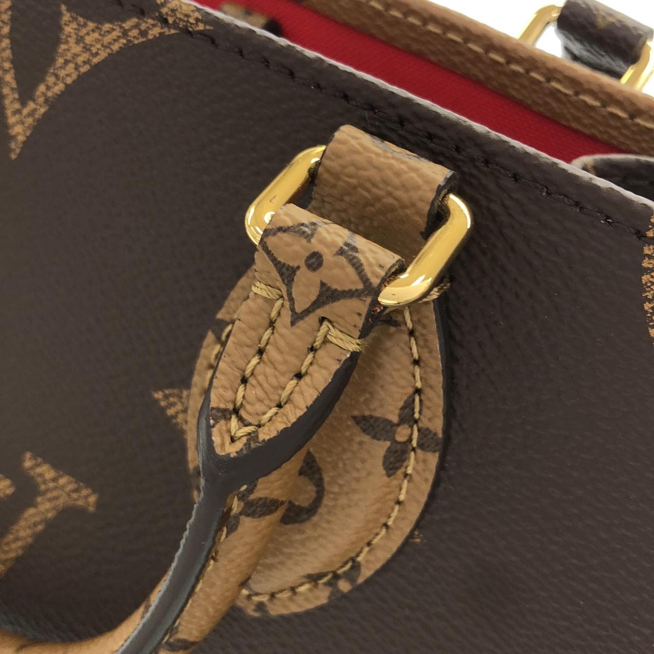 ルイヴィトン モノグラム ジャイアント オンザゴー PM M46373 バッグ