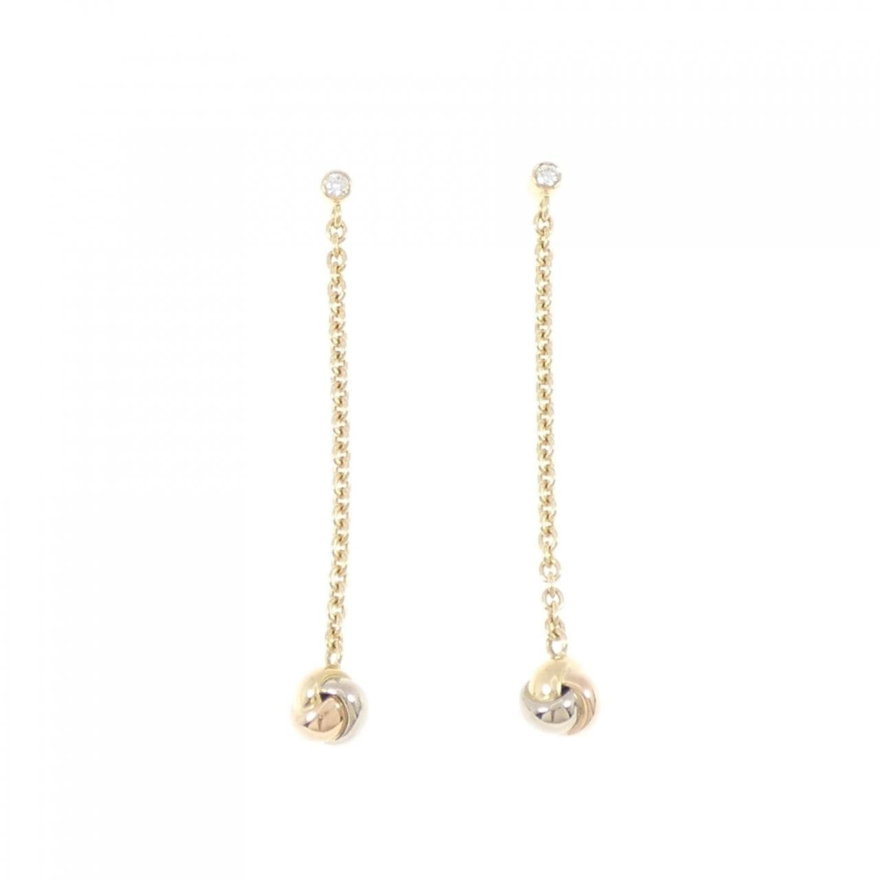 カルティエ ベビートリニティ ピアス