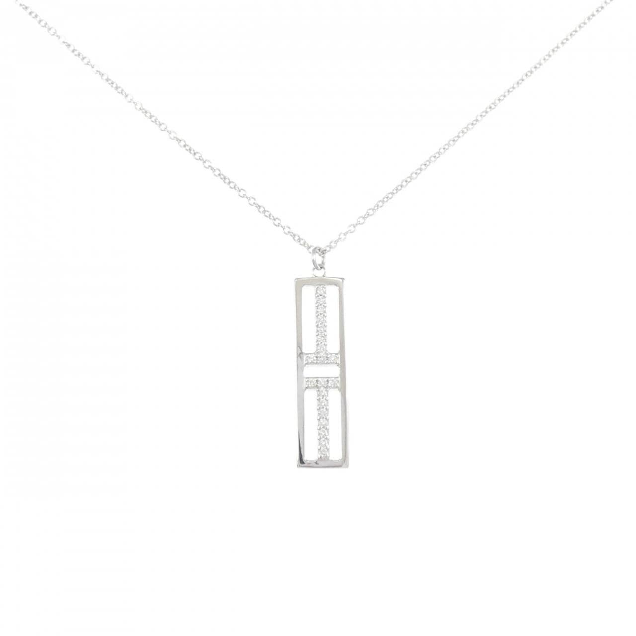 ティファニー T トゥー オープン バーティカル バー ネックレス