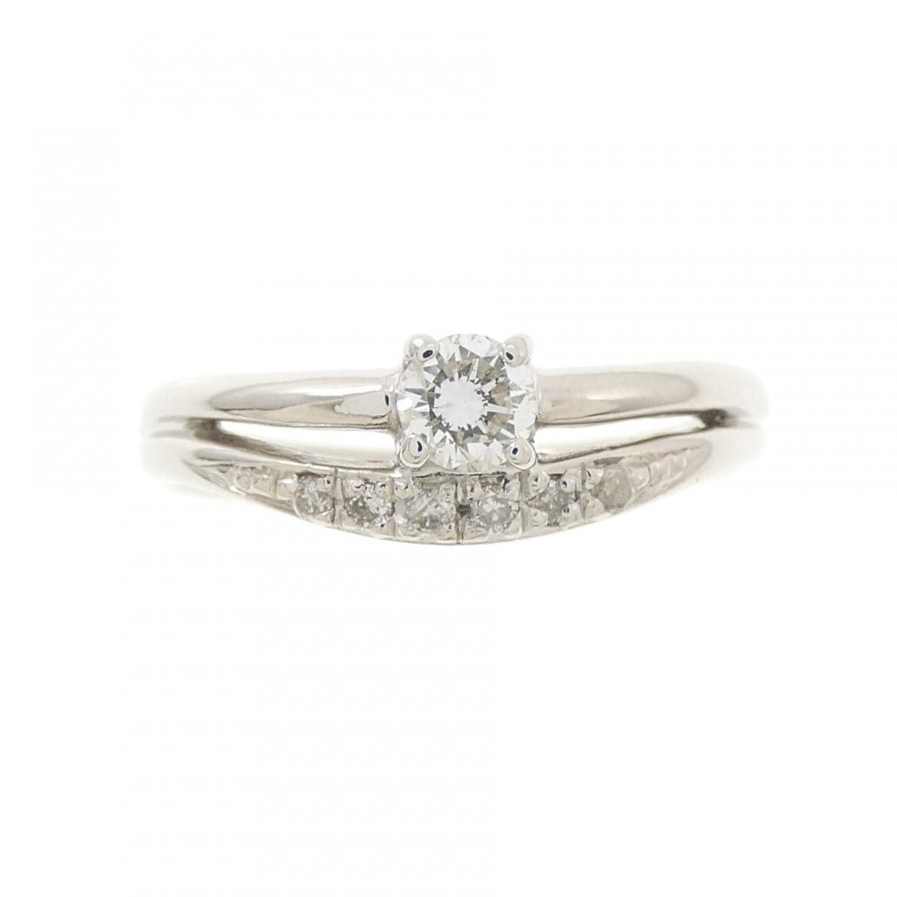 PT900 ダイヤモンド リング 0.184CT