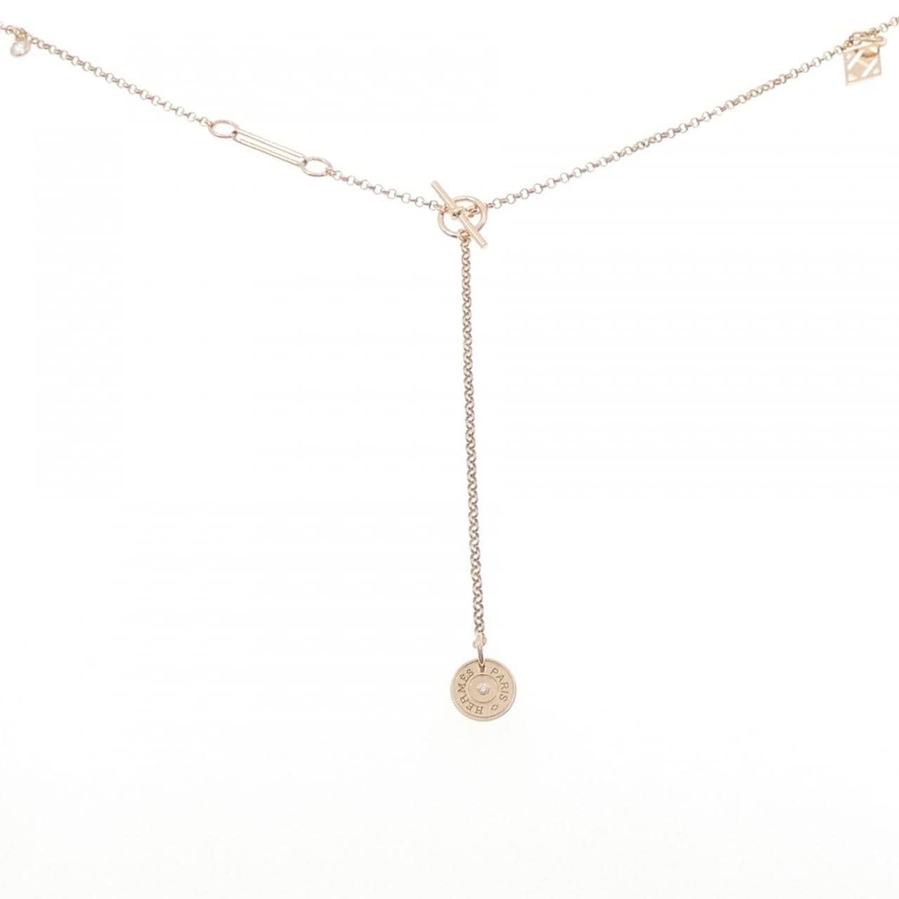 エルメス ガンバード ネックレス 0.11CT