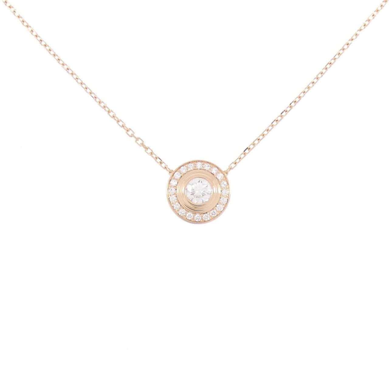 カルティエ ダムール ネックレス 0.23CT D VVS2 3EXT