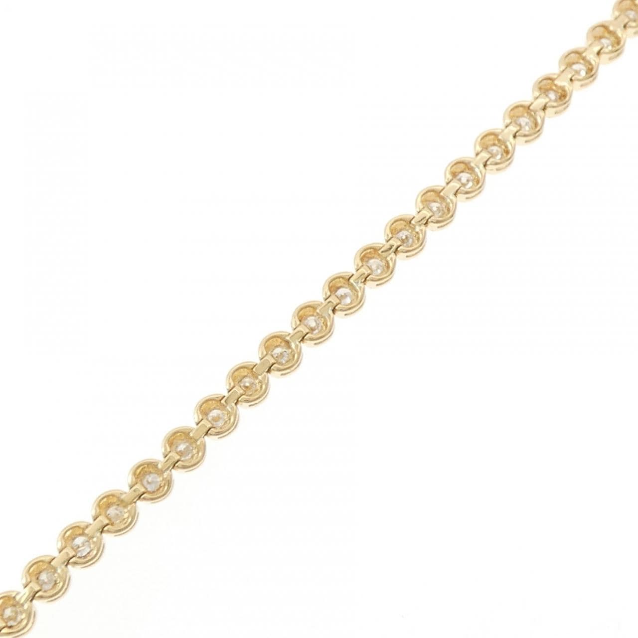 K18YG ダイヤモンド ブレスレット 1.00CT