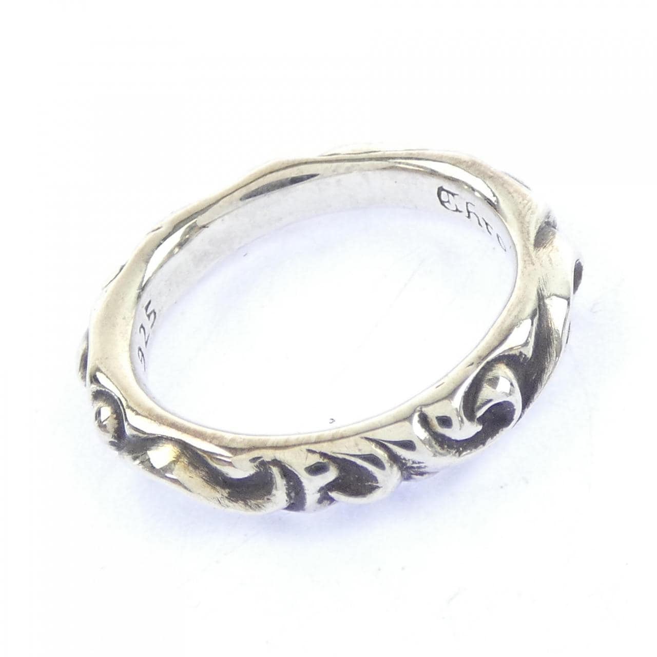 クロムハーツ CHROME HEARTS SCROLL BAND 207009018SLVXXX001 RING