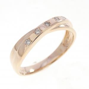 K14PG ダイヤモンド リング 0.05CT