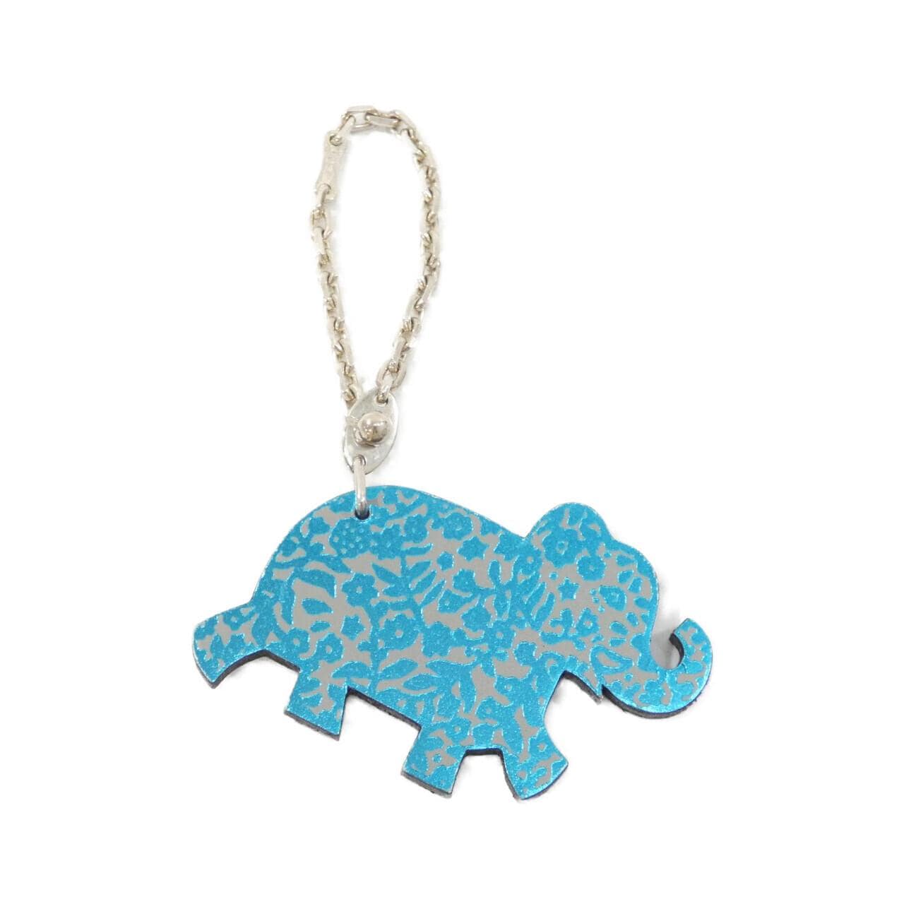 エルメス ELEPHANT LUCKY HAATI 054772CS キーホルダー