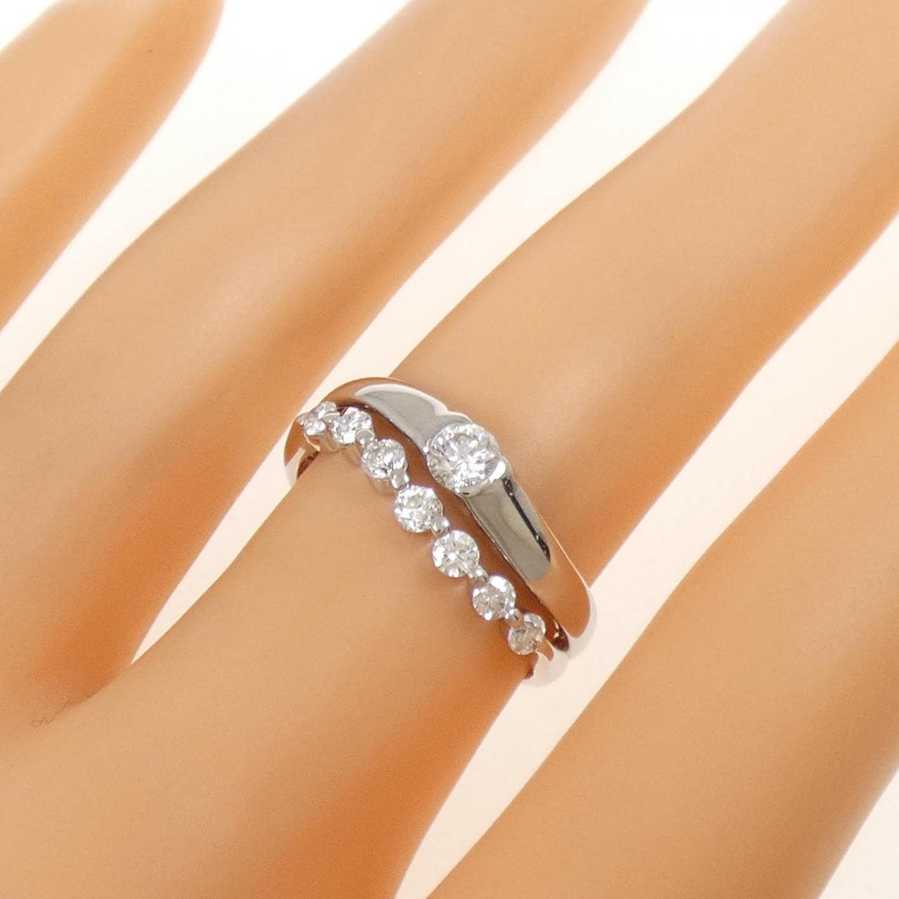 PT900 ダイヤモンド リング 0.206CT