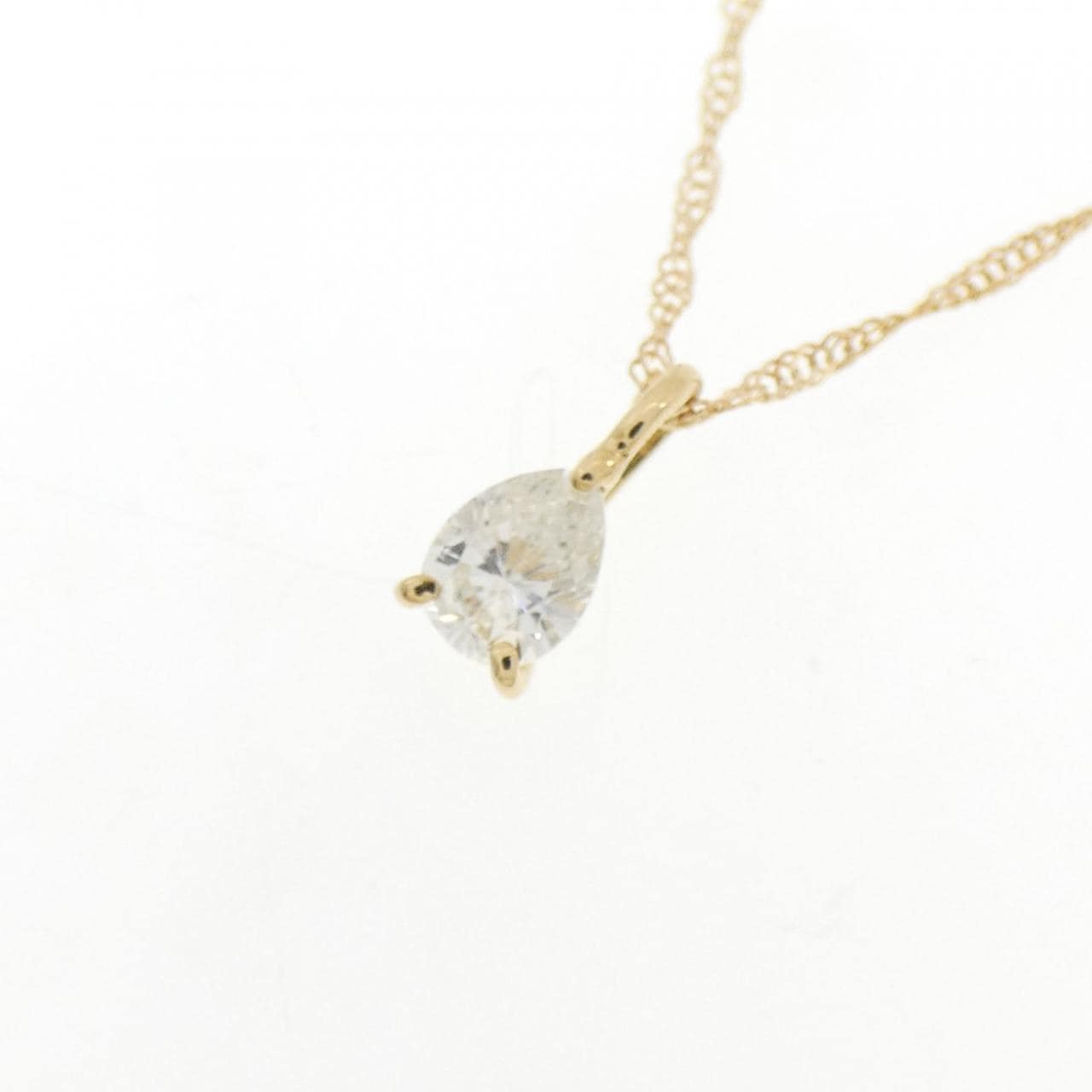K18YG ダイヤモンド ネックレス 0.20CT